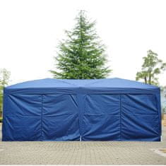 OUTSUNNY Zložljiv vrtni gazebo na prostem s 6 stranskimi paneli 6x 3x 2,55m