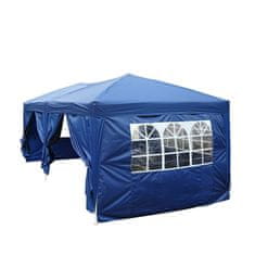 OUTSUNNY Zložljiv vrtni gazebo na prostem s 6 stranskimi paneli 6x 3x 2,55m