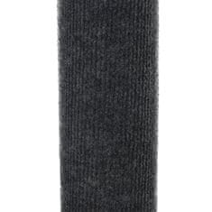 PAWHUT 4-stopenjska praskalnica za
mačke s premazanim stebričkom in nastavljivo višino praskalnice, siva,
43x27x228-260cm