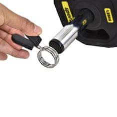 HOMCOM komplet uteži 20kg in diski 1,25kg 2,5kg 5kg jeklo tpu črno