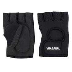 Northix Vadbene rokavice | Zasnovan za maksimalno kroženje zraka - črn 