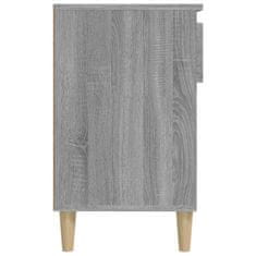 Vidaxl Omarica za čevlje siva sonoma 102x36x60 cm inženirski les