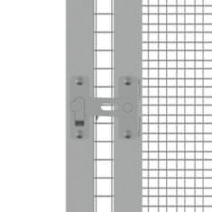 Vidaxl Ptičja kletka antracit 302,5x324,5x211,5 cm pocinkano jeklo