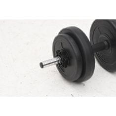 Vidaxl Komplet daljše in krajše palica z utežmi 90 kg