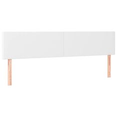 Vidaxl Box spring postelja z vzmetnico LED bela 180x200cm umetno usnje