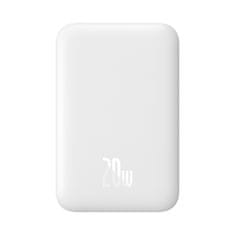 BASEUS Powerbank Magnetic 6000mAh 20W (bela)