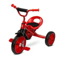 Otroški tricikel York rdeč