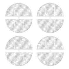 BASEUS Komplet filtrov za pametno krmilnico za hišne ljubljenčke bele barve 8 kosov.
