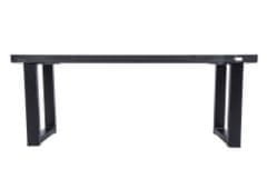 CAPOARTI® Lesena klop BLACK, 150 cm
