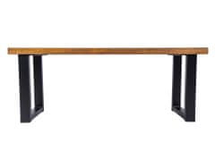 CAPOARTI® Lesena klop RUSTIC HAIRPIN, 120 cm