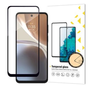 MG Full Glue zaščitno steklo za Motorola Moto G32, črna