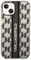 Karl Lagerfeld Mono ovitek za iPhone 14, črn (KLHCP14SHKLSPCK)