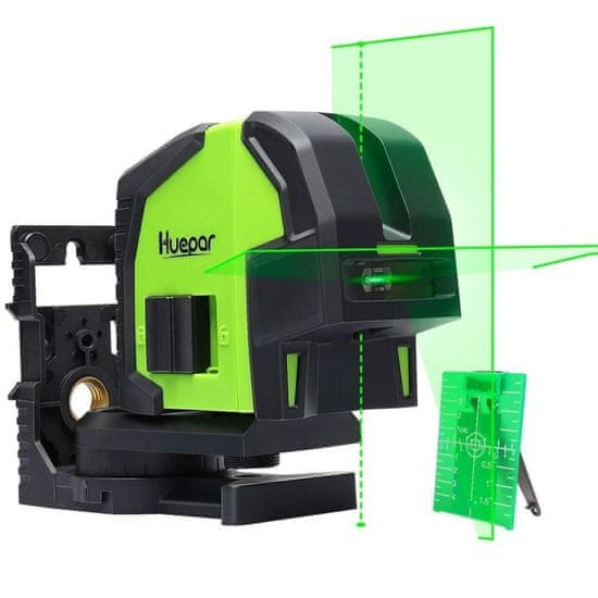 Huepar 8211G točkovni zeleni laserski nivelir PRO