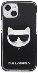 Karl Lagerfeld Choupette Head ovitek za iPhone 13, črn (KLHCP13MTPECK)