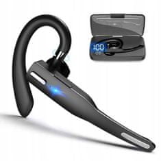 Dexxer Aku. Bluetooth 5.0 brezžična avto slušalka + power bank 450mAh