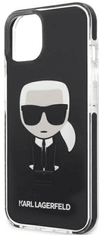 Karl Lagerfeld Iconic Full Body ovitek za iPhone 13, črn (KLHCP13MTPEIKK)