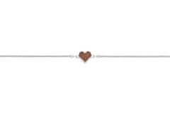 BeWooden ženske zapestnica Red Bracelet Heart XS/S 14-18 cm
