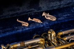 BeWooden lesena broška Trumpet Brooch univerzalna
