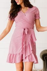 OMG! obleka Kaylum roza XL