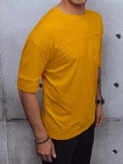 Dstreet moška majica Farin rumena L