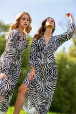 Fobya obleka Pandora bela-črna S