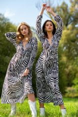 Fobya obleka Pandora bela-črna S