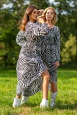 Fobya obleka Pandora bela-črna S