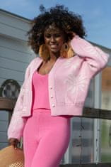 Fobya ženski pulover Amras roza L/XL
