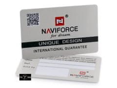 NaviForce Moška ura - NF9097 (zn043e) - rjava/rožnato zlata
