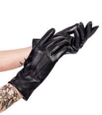 Rovicky Žensko usnje rokavice Sao Črna L