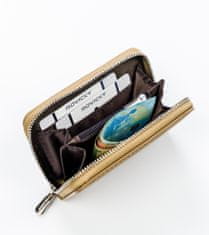 David Jones Žensko usnje denarnico iz eko usnja Messina rjava univerzalna