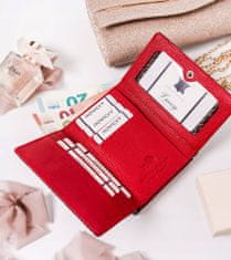 Lorenti Žensko usnje denarnico z varnostjo RFID Piacenza bordo univerzalni