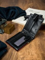 Rovicky Usnjena denarnica z varnostjo RFID Karkkila rdeča univerzalna
