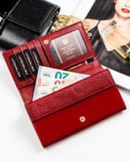 Peterson Ženska usnjena denarnica s kačjim vzorcem