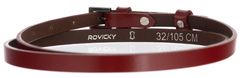 Rovicky ženske usnje pas z zaponko Polgar bordo univerzalni
