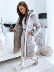 Dstreet Ženski plašč Lina Obkrožen bež XXL