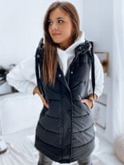 Dstreet Ženska prešita brezrokavnik Tolis črna S