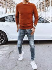 Dstreet Moški klasičen pulover lepota kamela S