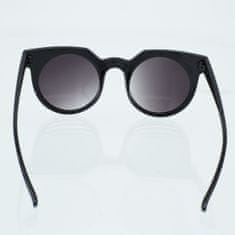 OEM ženske sončna očala Ovalni French črna okvirji Dimljeno steklo