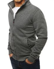 Dstreet Moška jopa brez kapuce Agnes temno sivaM