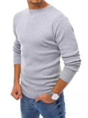 Dstreet moški pulover Greg svetlo siva XXL