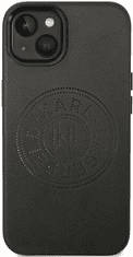 Karl Lagerfeld Logo ovitek za iPhone 14 Plus, črn (KLHCP14MFWHK)