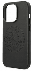 Karl Lagerfeld Logo ovitek za iPhone 14 Pro Max, črn (KLHCP14XFWHK)