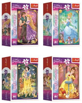 Trefl Display Puzzle Disneyjeve princese 54 kosov (40 kosov)