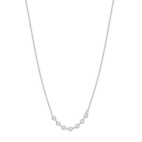 Brosway Nežna ogrlica s prozornimi kristali Symphonia BYM131