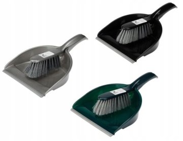 shumee Kompaktna krtača in smetišnica z gumo