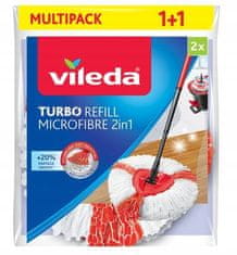 shumee Vileda Turbo 2v1 nastavki za krpo za čiščenje, 2 kosa