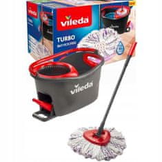 shumee Vileda turbo 3v1 rotacijski mop z vedrom