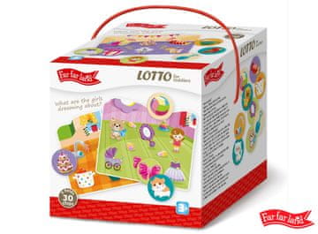 Far Far Land Lotto kartice za dekleta