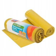 shumee Rumene plastične vreče za ločevanje smeti 120L